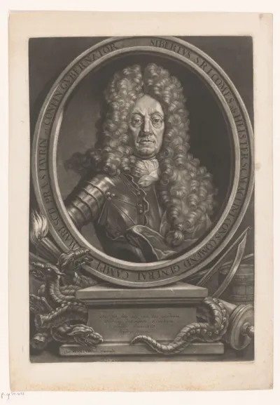 Portret van Sigbert von Heister