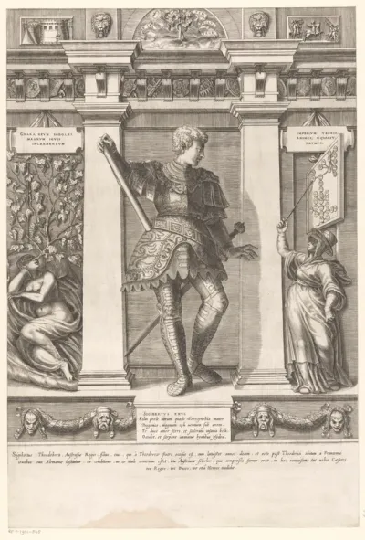 Portret van Sigebert I