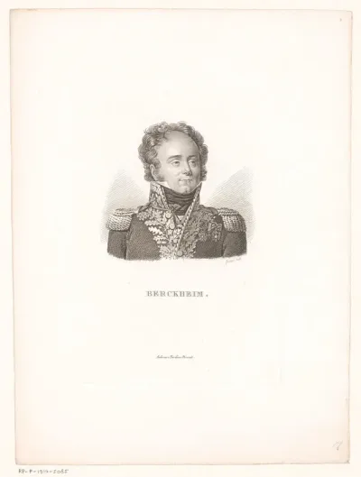 Portret van Sigismond Frédéric de Berckheim