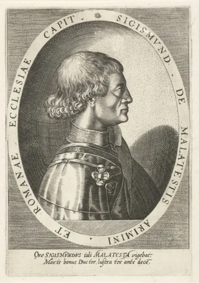 Portret van Sigismondo Malatesta