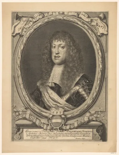Portret van Sigismund Franz, aartshertog van Oostenrijk