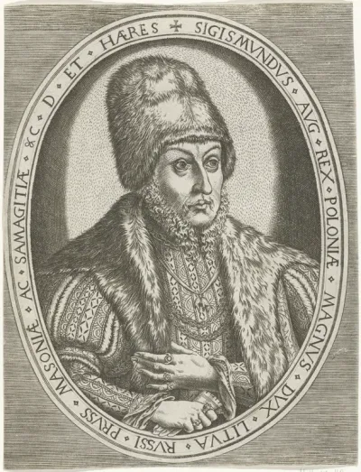 Portret van Sigismund II August