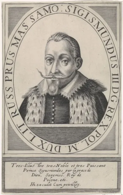 Portret van Sigismund III, koning van Polen en Zweden