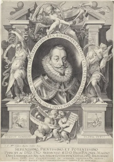 Portret van Sigismund III, koning van Polen