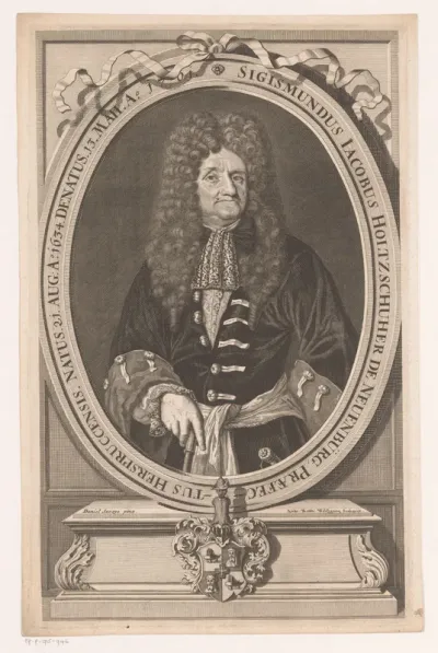 Portret van Sigismund Jacob Holtzschuher