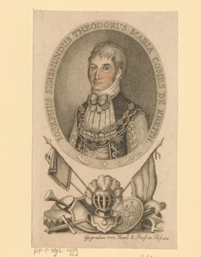 Portret van Sigismund Joseph von Kreith