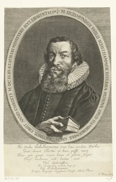 Portret van Sigismund Philo Schelhammer