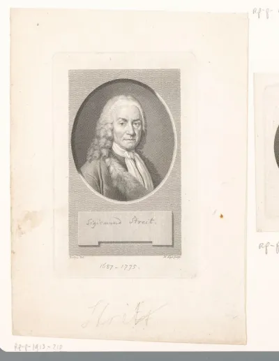 Portret van Sigismund Streit