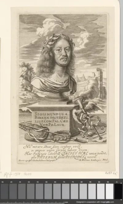 Portret van Sigismund von Birken
