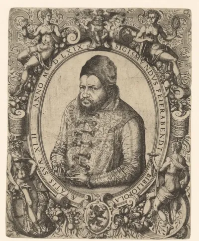 Portret van Sigmund Feyerabend