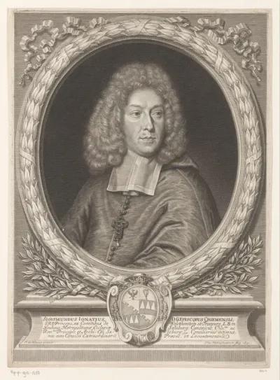 Portret van Sigmund Ignaz von Wolkenstein