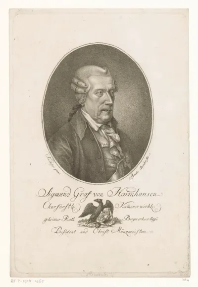 Portret van Sigmund von Haimhausen