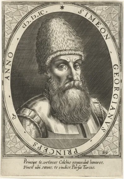 Portret van Simeon van Georgien