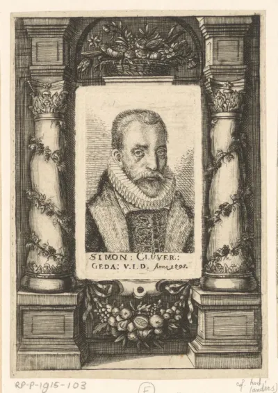 Portret van Simon Clüver