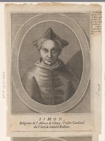 Portret van Simon de Cluny