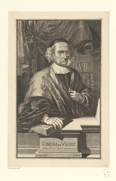Portret van Simon de Vries