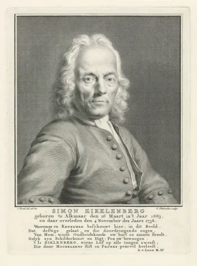 Portret van Simon Eikelenberg