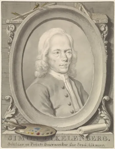 Portret van Simon Eikelenberg