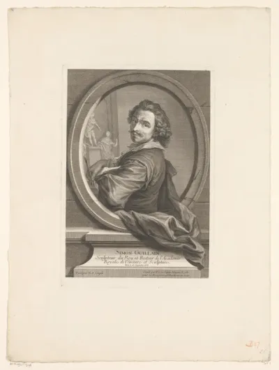 Portret van Simon Guillain