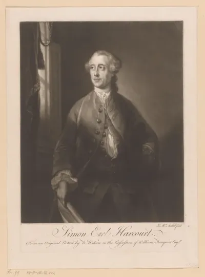 Portret van Simon Harcourt