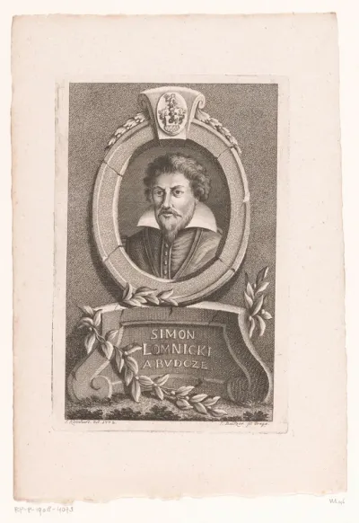 Portret van Simon Lomniczky von Rudecz