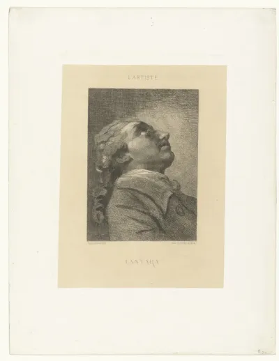 Portret van Simon Mathurin Lantarat
