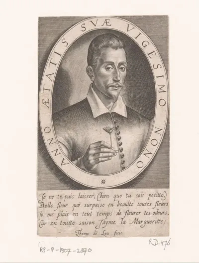 Portret van Simon Poncet