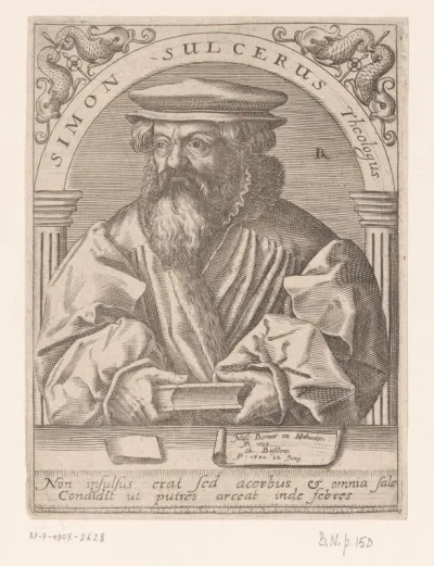 Portret van Simon Sulzer