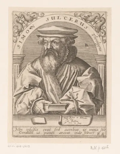 Portret van Simon Sulzer