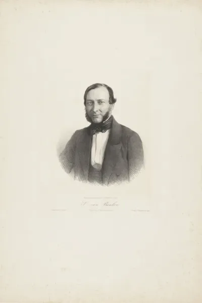 Portret van Simon van Baalen