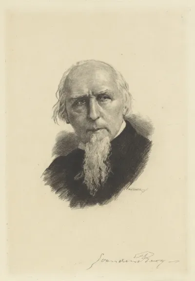 Portret van Simon van den Berg