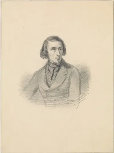 Portret van Simon van den Berg