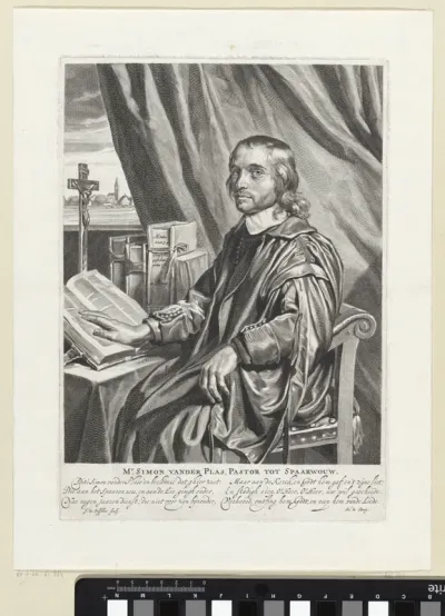 Portret van Simon van der Plas