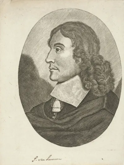 Portret van Simon van Leeuwen