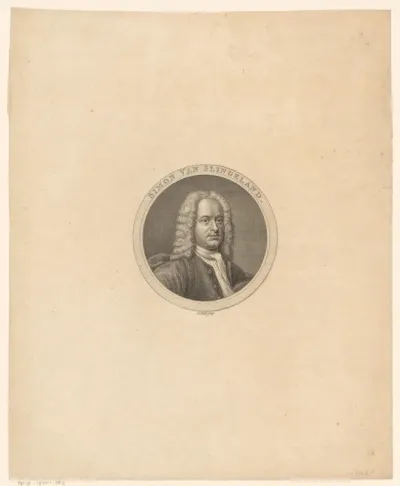 Portret van Simon van Slingelandt