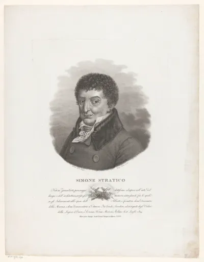 Portret van Simone Stratico