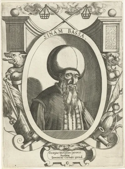 Portret van Sinan Bassa