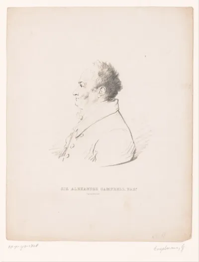 Portret van Sir Alexander Campbell, 1st Baronet