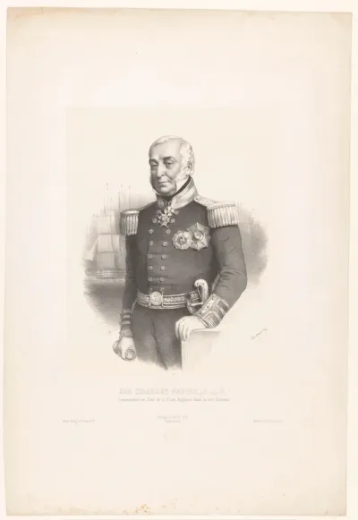Portret van Sir Charles John Napier