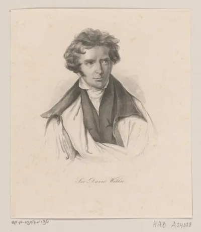 Portret van Sir David Wilkie