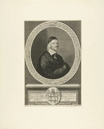 Portret van Sir Edward Nicholas