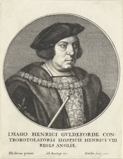 Portret van Sir Henry Guildford