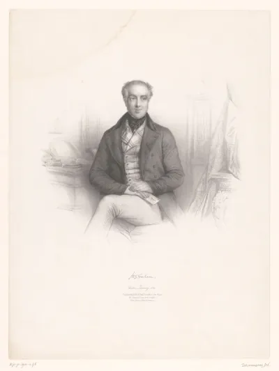 Portret van Sir James Graham