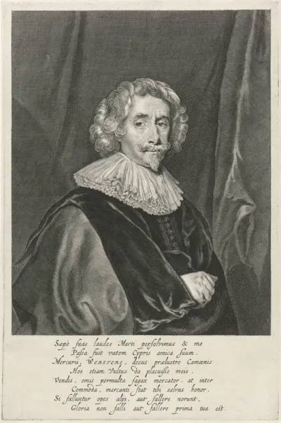 Portret van Sir John Webster