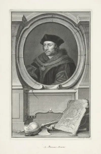 Portret van sir Thomas More