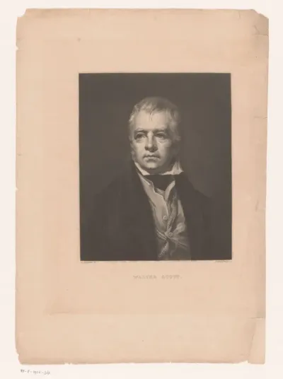 Portret van Sir Walter Scott