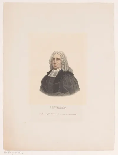 Portret van Siwert Havercamp