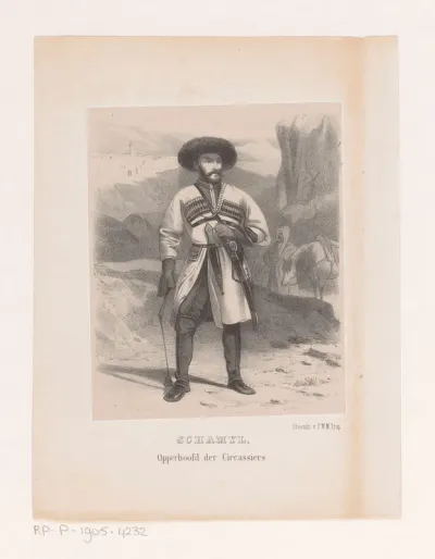 Portret van Sjamil