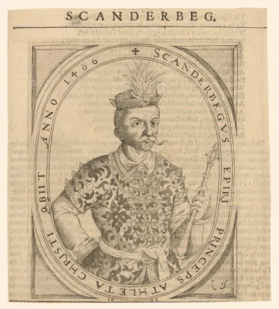 Portret van Skanderbeg