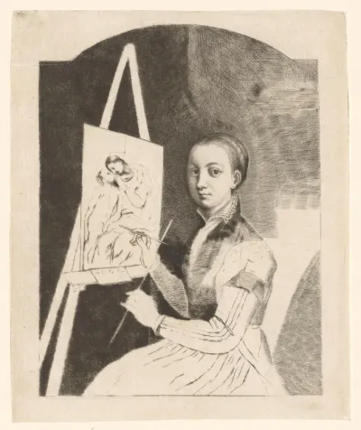 Portret van Sofonisba Anguissola
